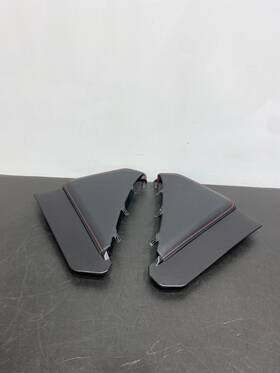 0778 6247 2018 Subaru Brz Performance Oem Red Stitch Knee Bolster Console Sides Used