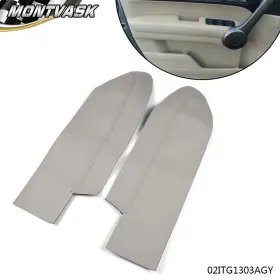 Mm12555874 2014mmotor Fit For 2007-2012 Honda Cr-v Crv Front Door Panels Armrest Cover Gray 2pcs