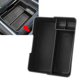 Abcfiveus 740000683215 Center Console Storage Box Organizer Drawer Tray /coin Holder For Tesla Model 3