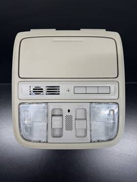 Acura 2001697-v1436205 2009-2014 Tsx Oem Front Roof Overhead Console With Sunroof And Homelink Gray