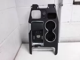 241-13966b Acura 2023 Mdx Front Console Finish Panel Black With Cupholders Oem
