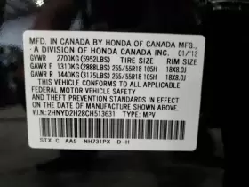 36600tk4a02ze Acura Console Front Roof Base Fits 09-14 Tl