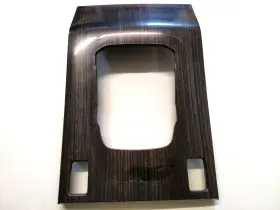 77295s3vxa110 Acura 03-06 Mdx Oem Dark Woodgrain Center Console Bezel Trim Ebony Zebra 04 05