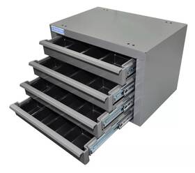 Adrian Steel 643934587188 9 4-drawer Unit With Lock