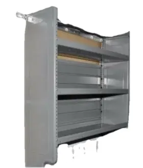 Ad44lcv Adrian Steel Adjustable 3-shelf Unit Preowned