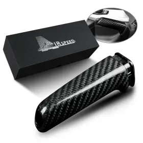 Bm-001 Airspeed Carbon Fiber Car Handbrake Cover Grip Handle Lever For Bmw 1 2 3 4 Series F30 F1