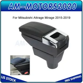 Am108342m2020 Ammortor2020 For Mitsubishi Attrage 2015-19 Center Console Armrest Storage Box With Base New