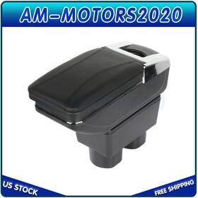 Ammortor2020 Am108347m2020 For Nissan Versa 07-11 Center Console Armrest Container Storage Box With Base New