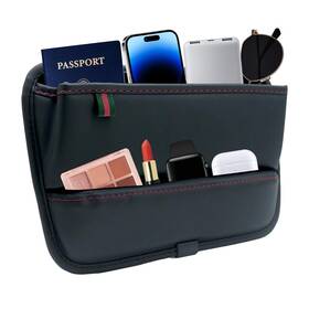 Aoeeki Jbc-qp001 Car Gap Filler Organizer Storage Box With Cup Black