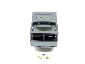 1384398 Audi 2017-2019 Q7 Center Console Rear Back Panel And Ac Air Vent Grille Oem
