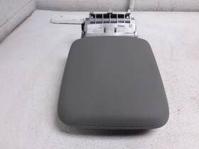 Audi 241-13722 2021 Q7 Center Console Gray Leather Armrest Lid Oem