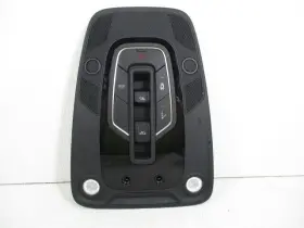 241-14068 Audi 2021 Sq5 Black Overhead Roof Mounted Lamp Console With Sunroof Oem Lkq