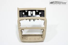 Audi 4g0864376bbh9 2012-2015 A7 4g8 Center Console Back Panel Cover Trim Bezel Beige Oem