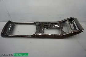 4h1864348 Audi 2011-2018 A8 Front Center Console Trim Bezel Panel Wood Oem