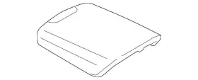 4k0-864-207-j-rny Audi Genuine Armrest Pad