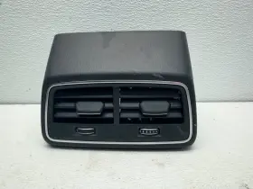 4k08639156ps Audi 2019-2023 A6 Center Console Rear Back Panel Ac Air Vent Grille Oem