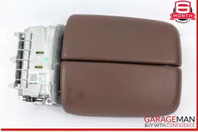 4m0864207af Audi 17-24 Q7 Center Console Armrest Arm Rest Brown Oem