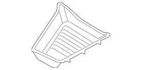 Audi 4m1-863-383-mg6 Genuine Storage Tray