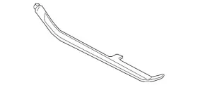4m8-864-555-bk-2wf Audi Genuine Upper Trim