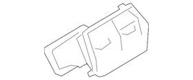 Audi 83a-819-203-a-6ps Genuine Console Air Vent
