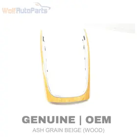 8r0863305d Audi Center Console Trim - Q5 Ash Grain Beige Wood