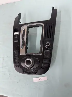 8t0-919-609-f-wfx Audi 2009 - 2012 A4 Center Console Navigation Radio Mmi Shifter Surround Bezel
