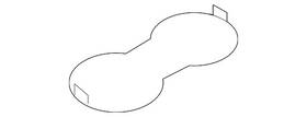 Audi 8w0-863-328-b Genuine Bin Insert