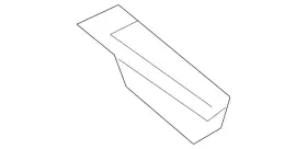 8w1-864-132-a-6ps Audi Genuine Center Cover Bezel