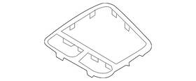 Audi 8w1-864-260-3q7 Genuine Frame Molding