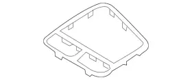 8w1-864-260-3q7 Audi Genuine Frame Molding