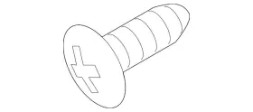 N-909-393-03 Audi Genuine Inner Bracket Bolt