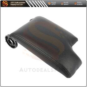 Aut Aut16062901s Fits 99-04 Bmw E46 3 Series Center Console Lid Armrest Arm Rest Cover Black