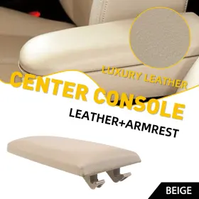 Gz.ng025 Autoaccessdepot For 1999-2005 Volkswagen Golf Jetta Beige Center Console Armrest Lid Cover