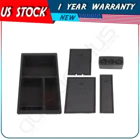 Adp10338805s Autodayplus For Silverado Sierra 2014-18 Center Console Armrest Storage Box Organizer Tray
