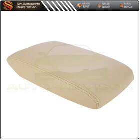 Autodayplus Adp10711201s For Toyota Highlander 2008-2014 Armrest Center Console Cover Lid Beige Tan