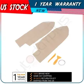 Adp10711601s Autodayplus For Honda Cr-v Crv 07-12 Pu Leather Front Door Panels Armrest Cover Lid Beige