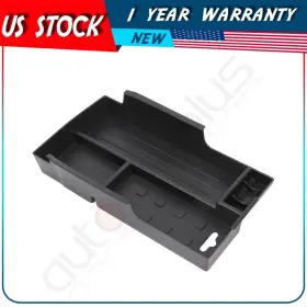 Adp13110105s Autodayplus For Toyota Camry 12-17 Black Center Console Armrest Storage Box Organizer Tray