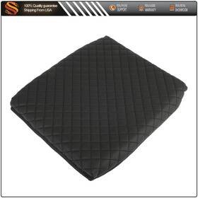 Autodealsparts Auto15307801ts Front Black Housing Leather Center Console Armrest Lid Cover For 18-23 Dodge Ram