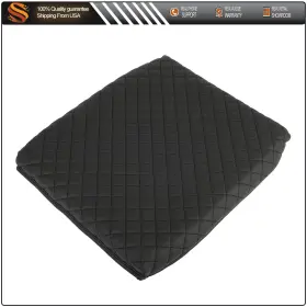 Auto15307801ts Autodealsparts Front Black Housing Leather Center Console Armrest Lid Cover For 18-23 Dodge Ram