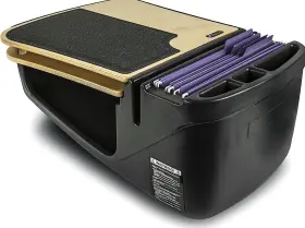 Aegrip-01-nb Autoexec Aue10020-1 Gripmaster Car Desk Natural Birch