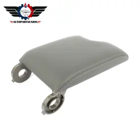 Us76e160g5630 Autoparts Union Console Lid For Bmw E46 3 Series 1999-2004 Pu Leather Center Armrest Cover Gray