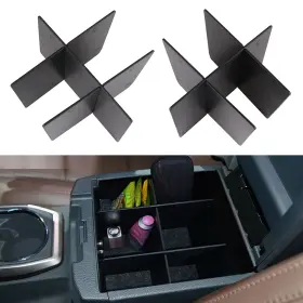 10285570 Autosuperstar Center Console Organizer Tray Insert Divider Clapboards For Toyota Tacoma 16-18