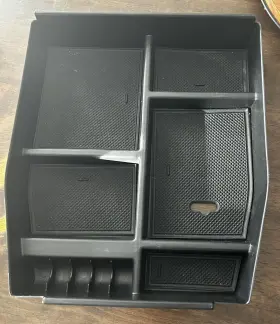 10286104 Autosuperstar Center Console Armrest Box Storage Organizer Tray For Ford F150 Raptor 2015-2018