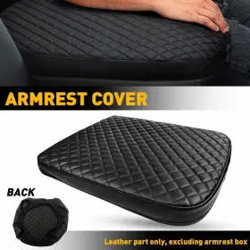 Auxito 1500 2500 3500 2002-2012 Bench Seat Center Console Lid Armrest Cover Elbow Fits Dodge Ram