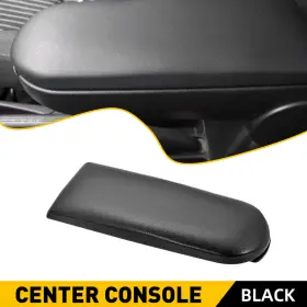 18d867173 Auxito Black Pu Leather Center Console Armrest Cover Lid For 99-05 Vw Golf Jetta Beetle