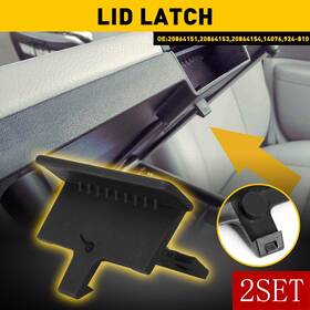 Auxito 20864153 Textured Center Console Armrest Latch Lid For Silverado 1500 Gmc Sierra 2set