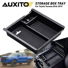 Auxito 732060730534 For Toyota Tacoma 2016-19 Accessories Box Center Console Organizer Holder Abs Us