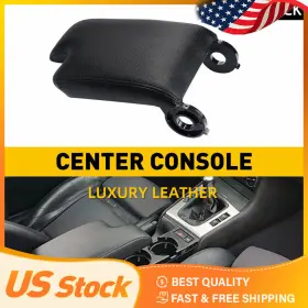 Fsx-e46-99-04b-exa Auxito Black Center Armrest Console Lid Replacement Fits For Bmw 1999-2004 E46 3 Series
