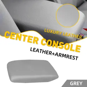 Fsx-hld-08-13-g Auxito For Toyota Highlander 08-13 Armrest Center Console Cover Lid Gray Hot Durable Xh