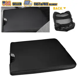 Fsxp-f250-17-22js-b Auxito Fits Ford F150 2015-2022 Jump Seat Center Console Lid Armrest Cover Pad Black